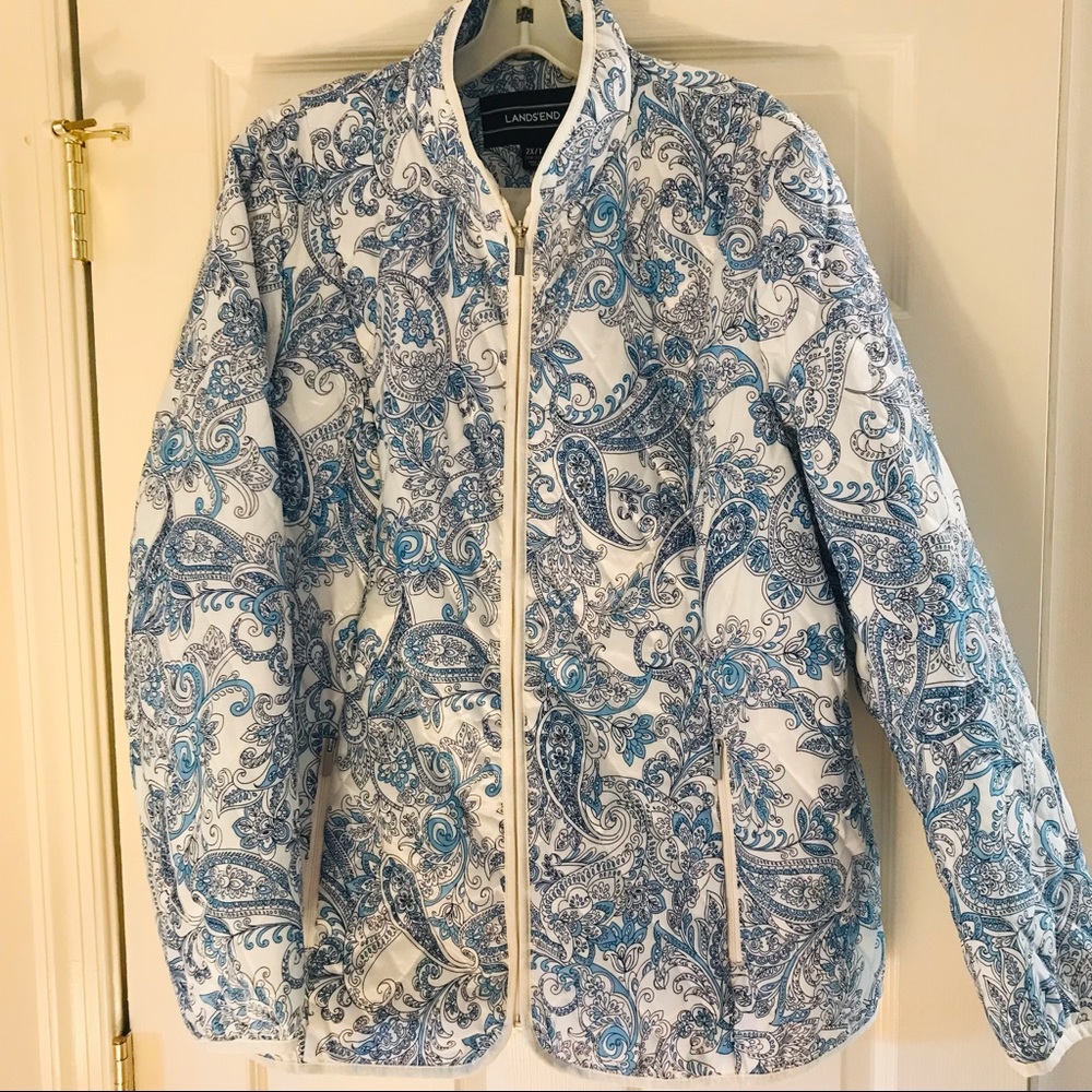 Land’s End Lightweight Quilted Jacket 2X/Tall NWOT